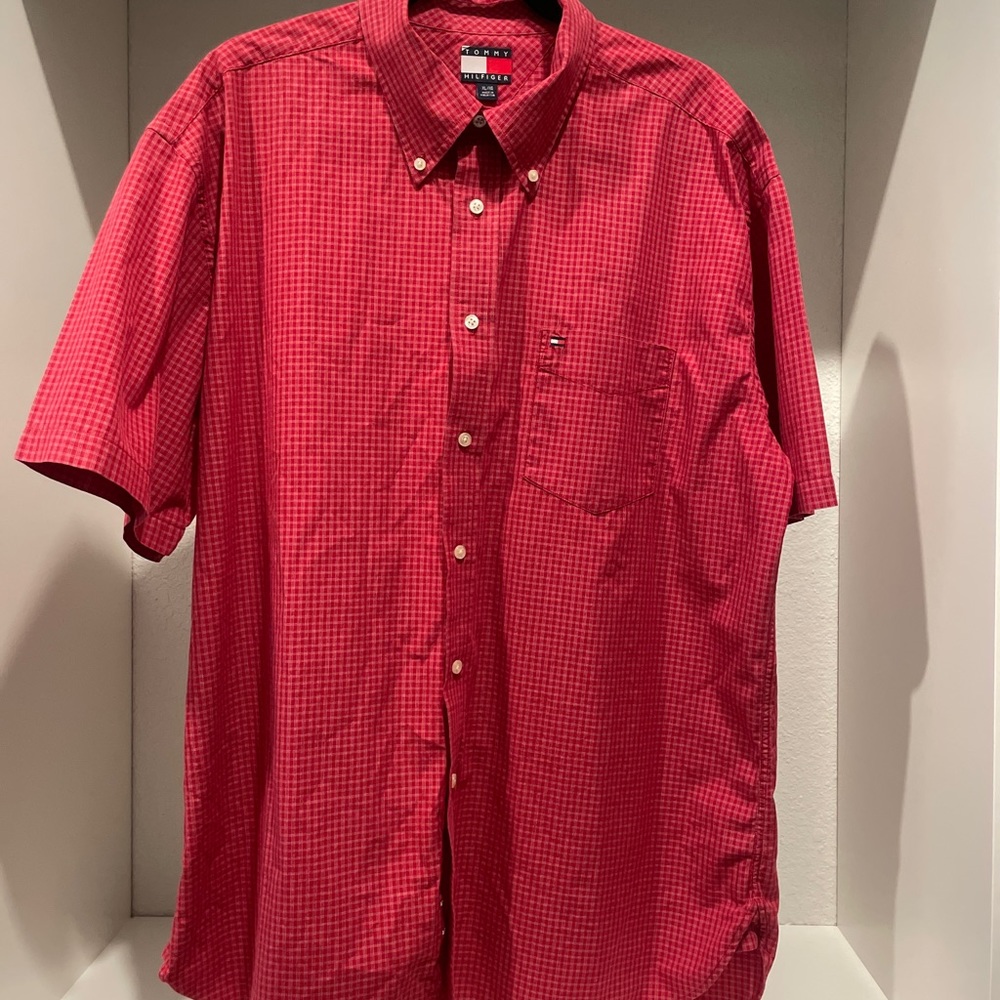 Tommy Hilfiger  short sleeve button down shirt